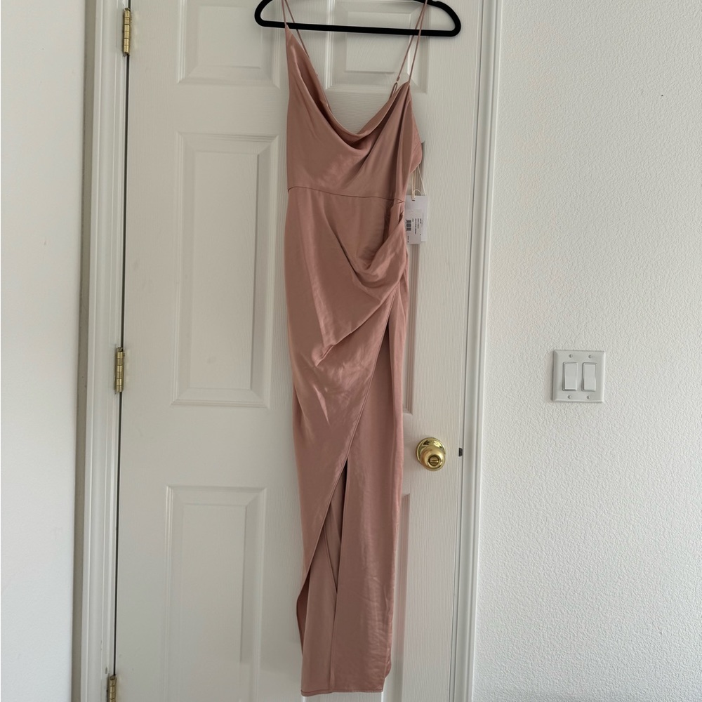 Intermix NWT Dress - Wrap Style with High Low Neckline and Hemline